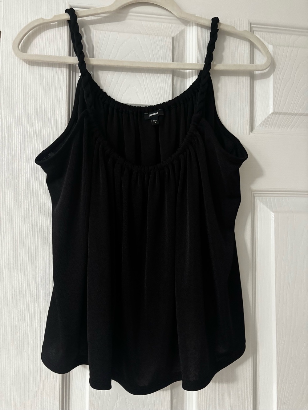 Express Black Braided-Strap Camisole